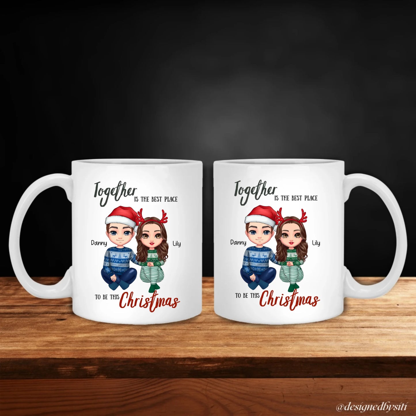 Together in Christmas Chibi