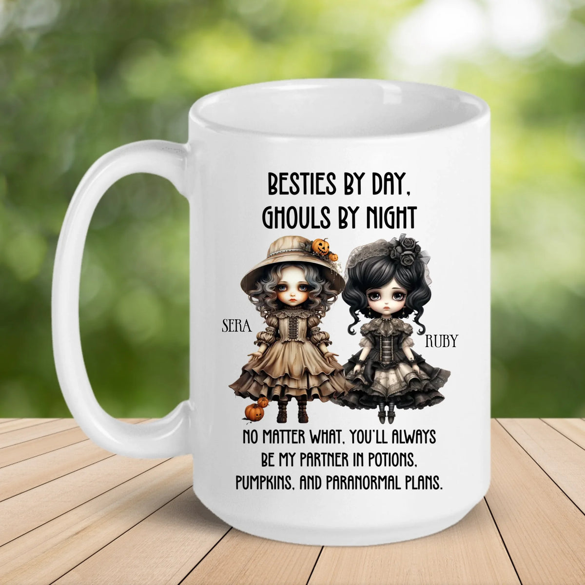 White 15oz Mug One Side 1