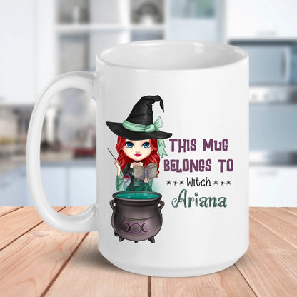 White 15oz Mug One Side 4