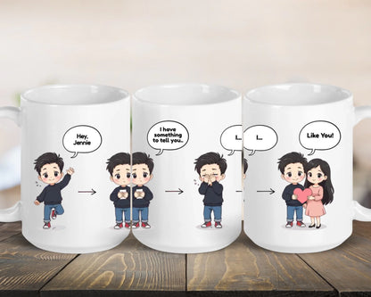 White Wrap 15oz Mug 3