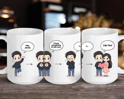 White Wrap 15oz Mug 1