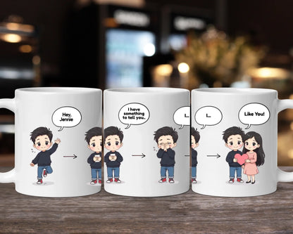 White Wrap 11oz Mug 1