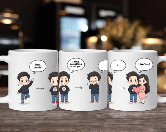 White Wrap 11oz Mug 1