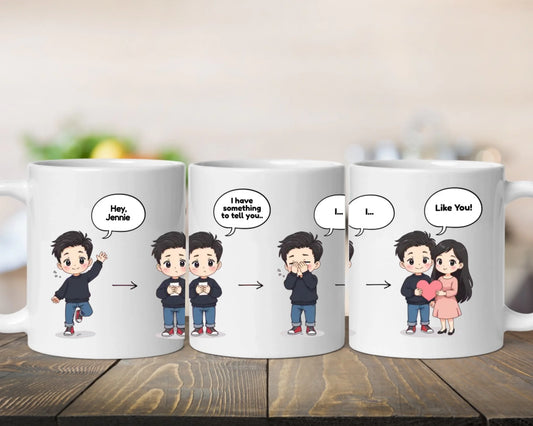 White Wrap 11oz Mug 3