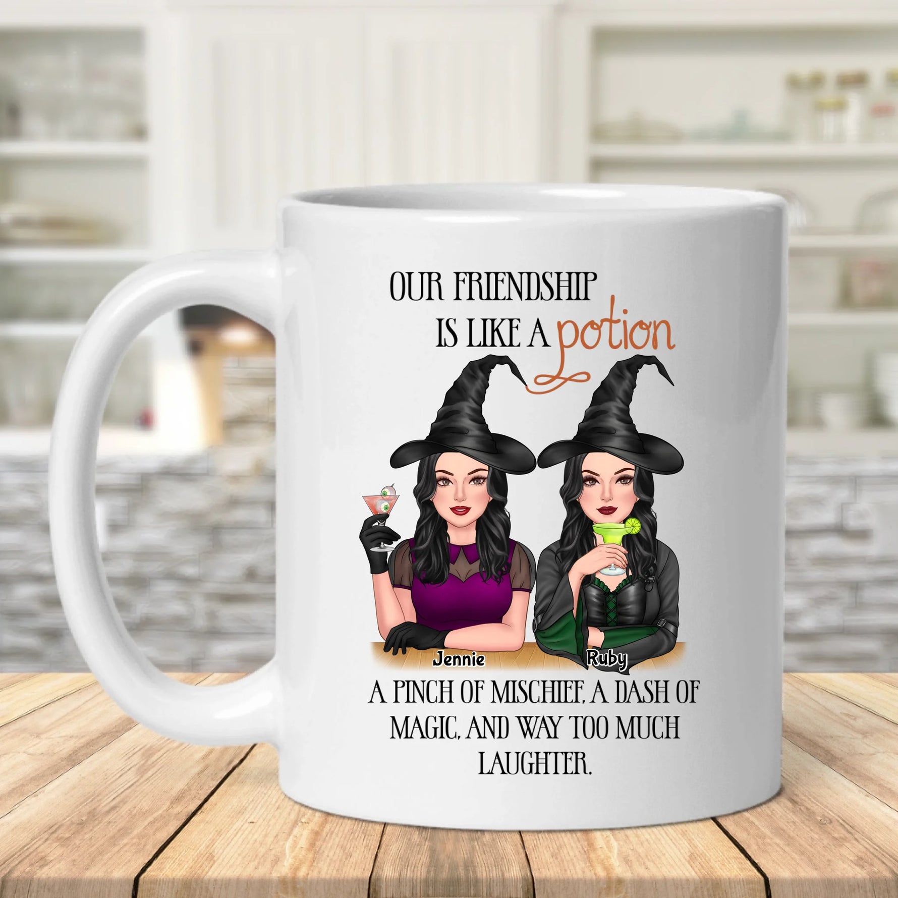 White 11oz Mug One Side 2