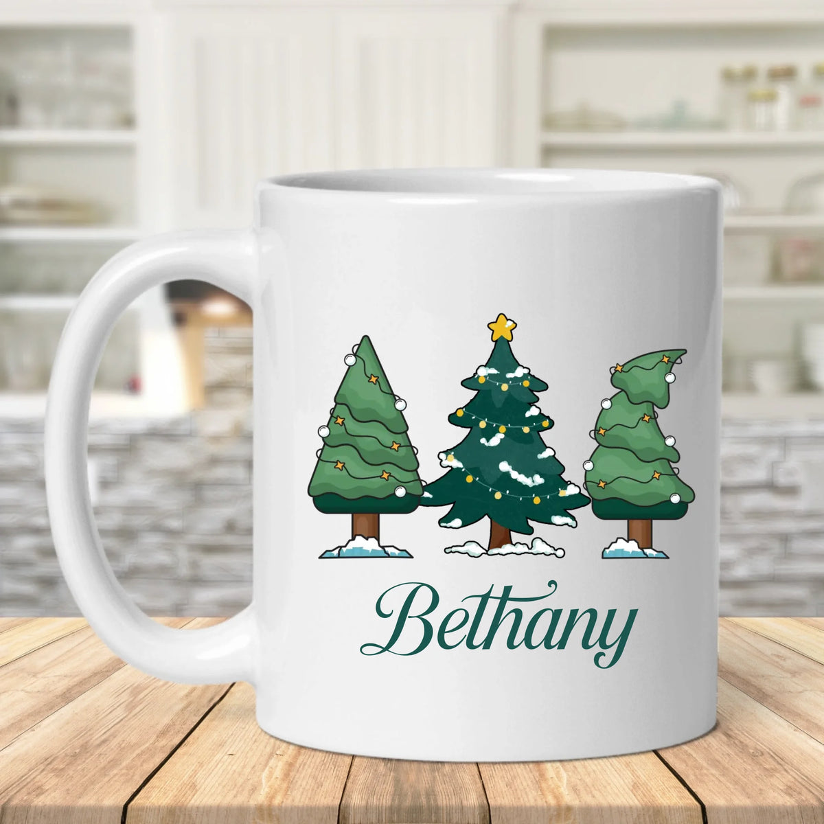 White 11oz Mug One Side 2