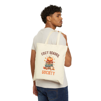 Pumpkin Books Cozy Reader Society Bag