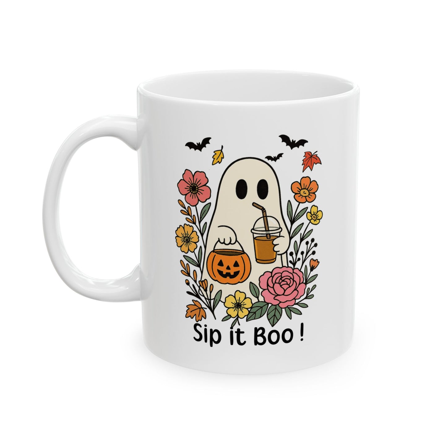 Sip It Boo Halloween Spooky Mug