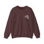 Anti Social Club Sweatshirt Dark Maroon Color