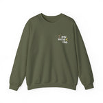 Anti Social Club Sweatshirt Military Green Color