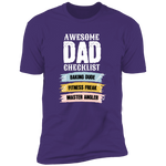 Awesome Dad Checklist T-Shirt DesignedbySiti