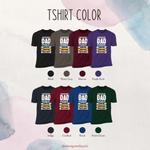 Awesome Dad Checklist T-Shirt DesignedbySiti