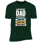 Awesome Dad Checklist T-Shirt DesignedbySiti