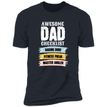 Awesome Dad Checklist T-Shirt DesignedbySiti