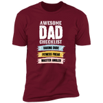 Awesome Dad Checklist T-Shirt DesignedbySiti