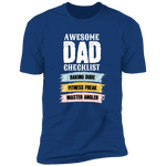 Awesome Dad Checklist T-Shirt DesignedbySiti