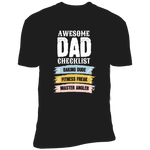 Awesome Dad Checklist T-Shirt DesignedbySiti