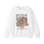 Create Your Own Magic White Color Sweatshirt