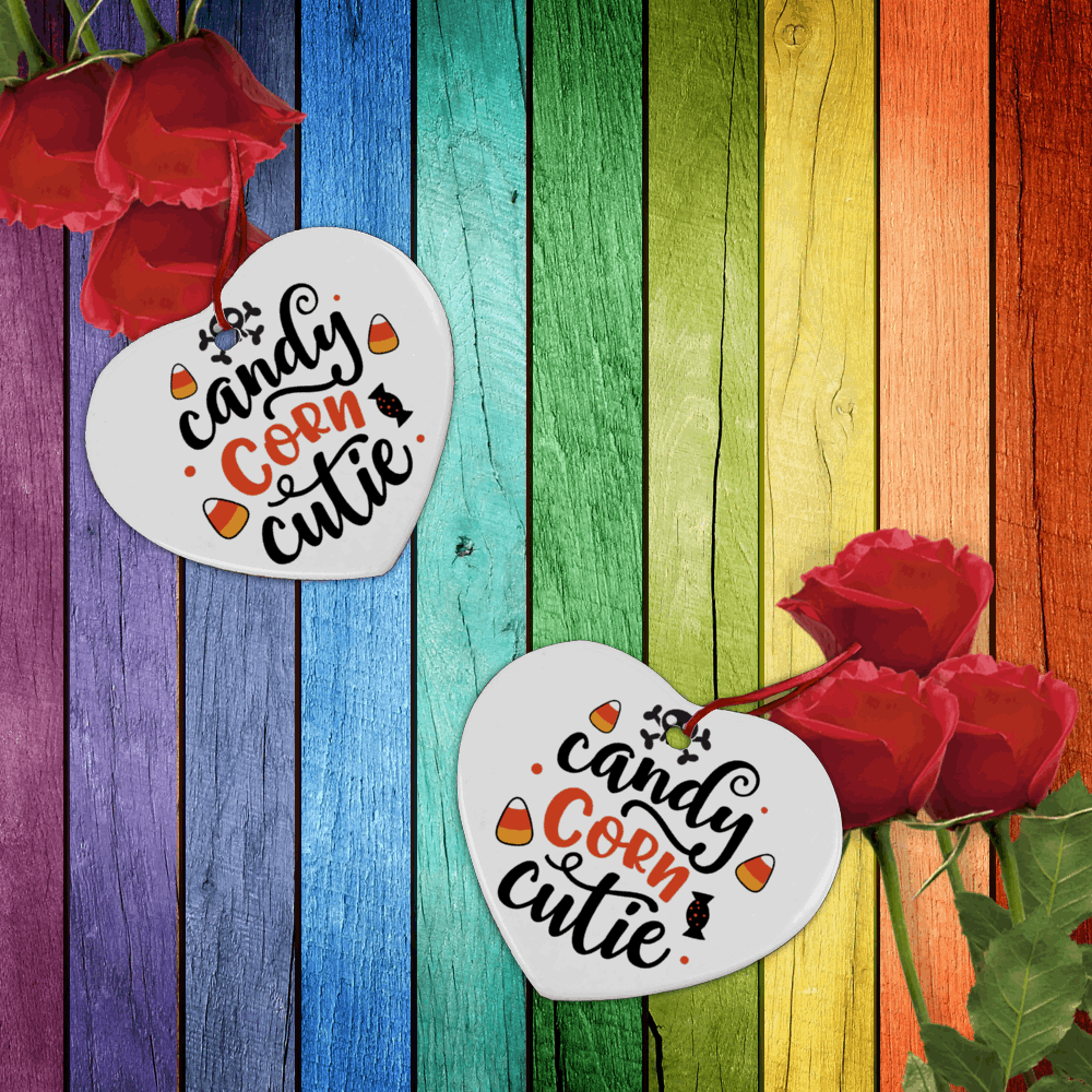 Candy Corn Cutie Ornaments DesignedbySiti