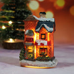 Christmas Resin Micro House Decor DesignedbySiti