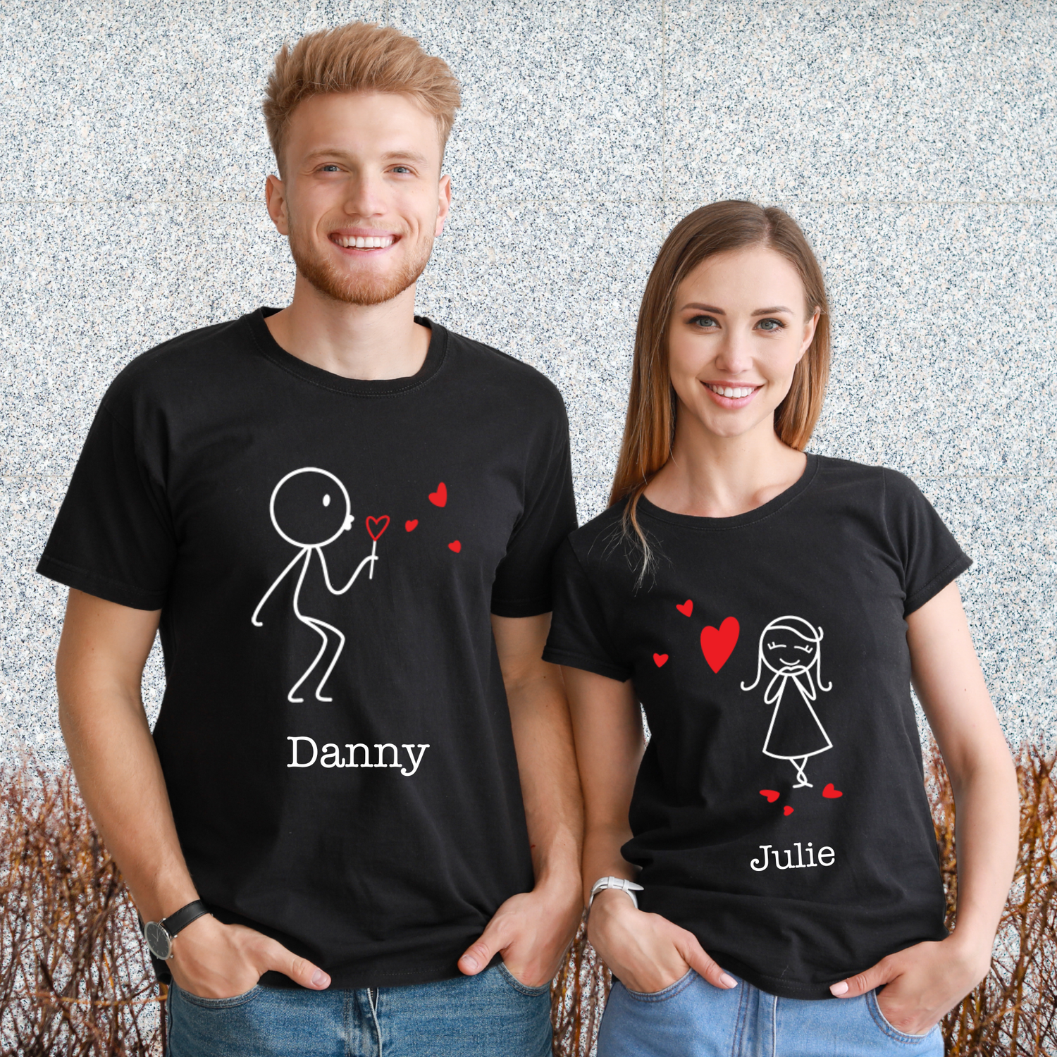 Couple Blowing Heart for Valentine TShirt
