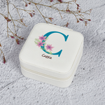 Custom Initial Jewelry Box : Letter C DesignedbySiti