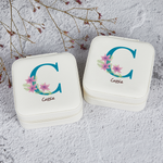 Custom Initial Jewelry Box : Letter C DesignedbySiti