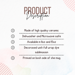 Custom Thank You for Being Awesome Mug DesignedbySiti