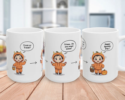 Chibi Spooky Story Mug
