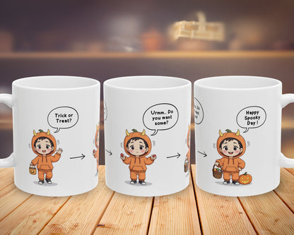 Chibi Spooky Story Mug