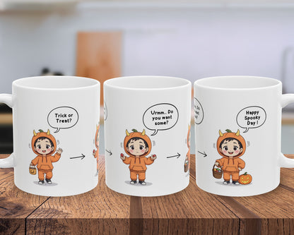 Chibi Spooky Story Mug