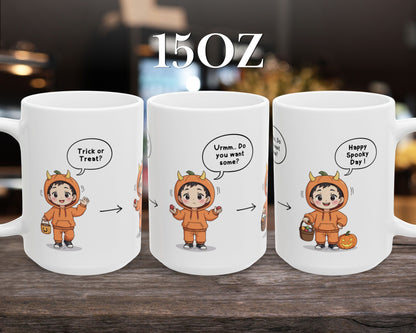 Chibi Spooky Story Mug