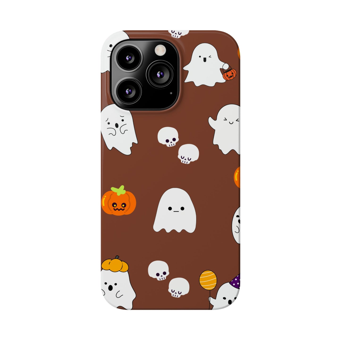 Ghost Slim Phone Cases DesignedbySiti