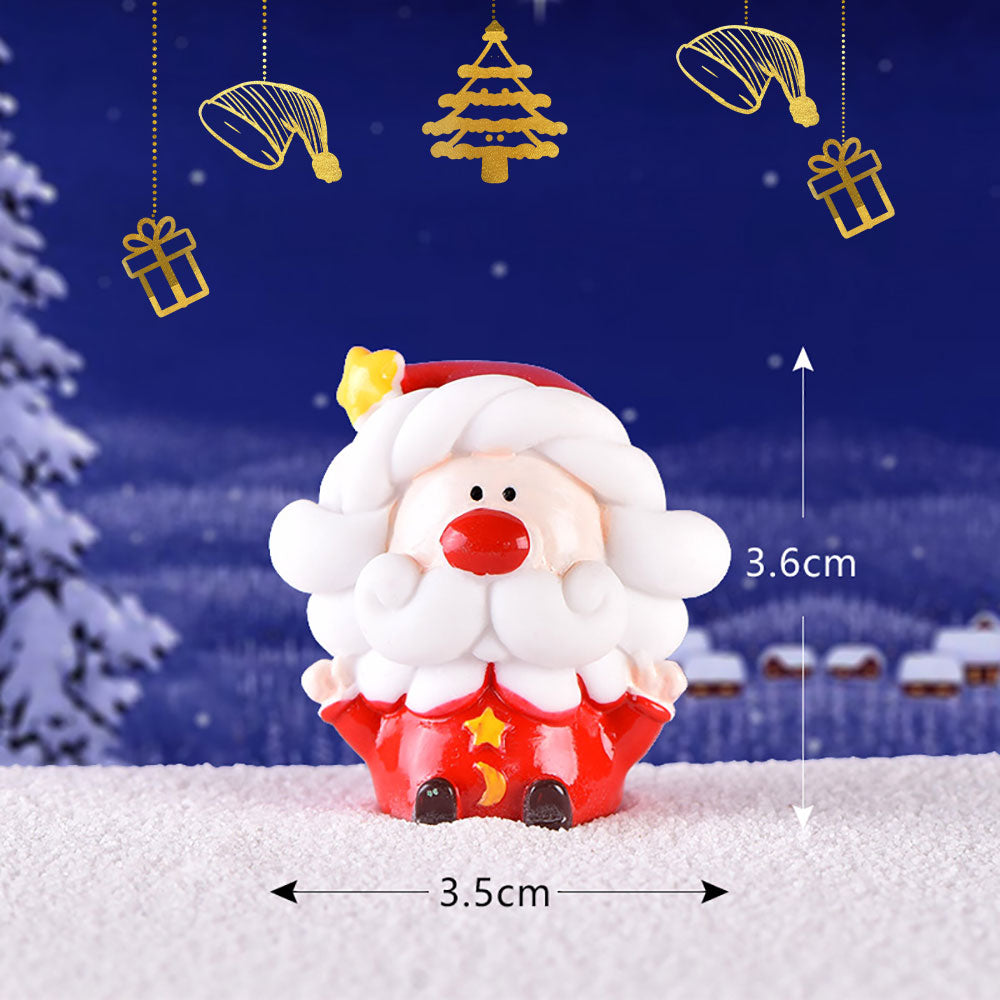 Gift Set of Cute Resins Christmas Ornaments DesignedbySiti