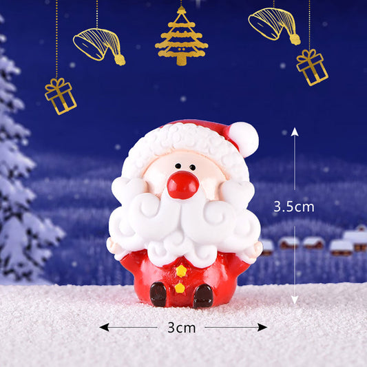 Gift Set of Cute Resins Christmas Ornaments DesignedbySiti