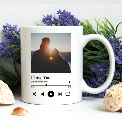 I Love You My Sweetheart Mug DesignedbySiti