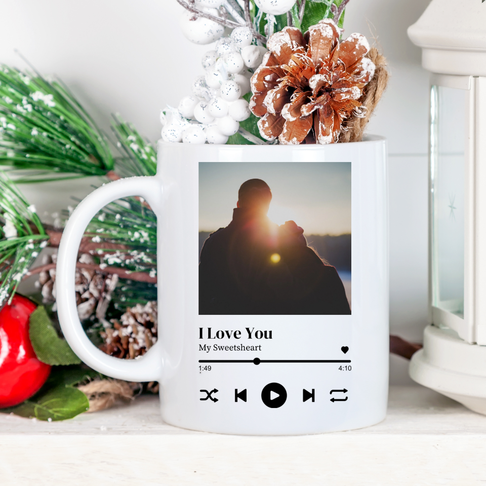 I Love You My Sweetheart Mug DesignedbySiti