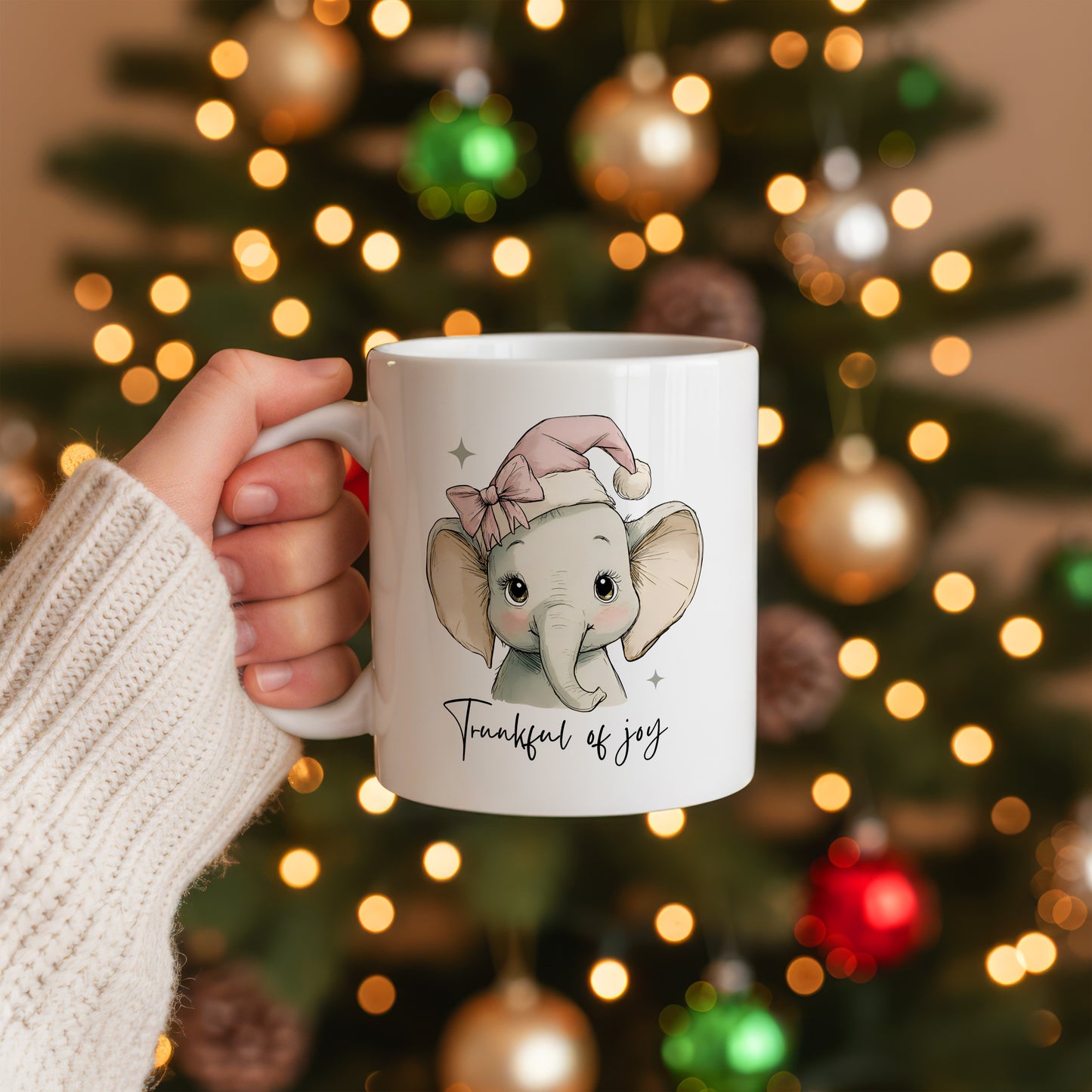 11oz & 15oz Ceramic Mug Trunkful of Joy