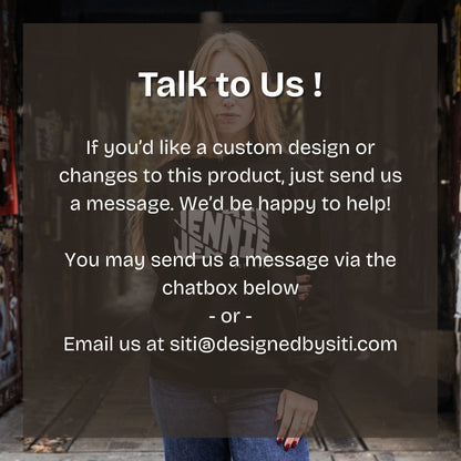 Personalized Embroidered Name Sweatshirt - Custom Birth Year Hoodie