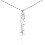 Mom Daughter Birth Flower Necklace DesignedbySiti