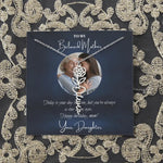 Mom Daughter Birth Flower Necklace DesignedbySiti