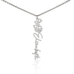 Mom Daughter Birth Flower Necklace DesignedbySiti