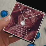 Personalised Love Knot Necklace for Girlfriend DesignedbySiti