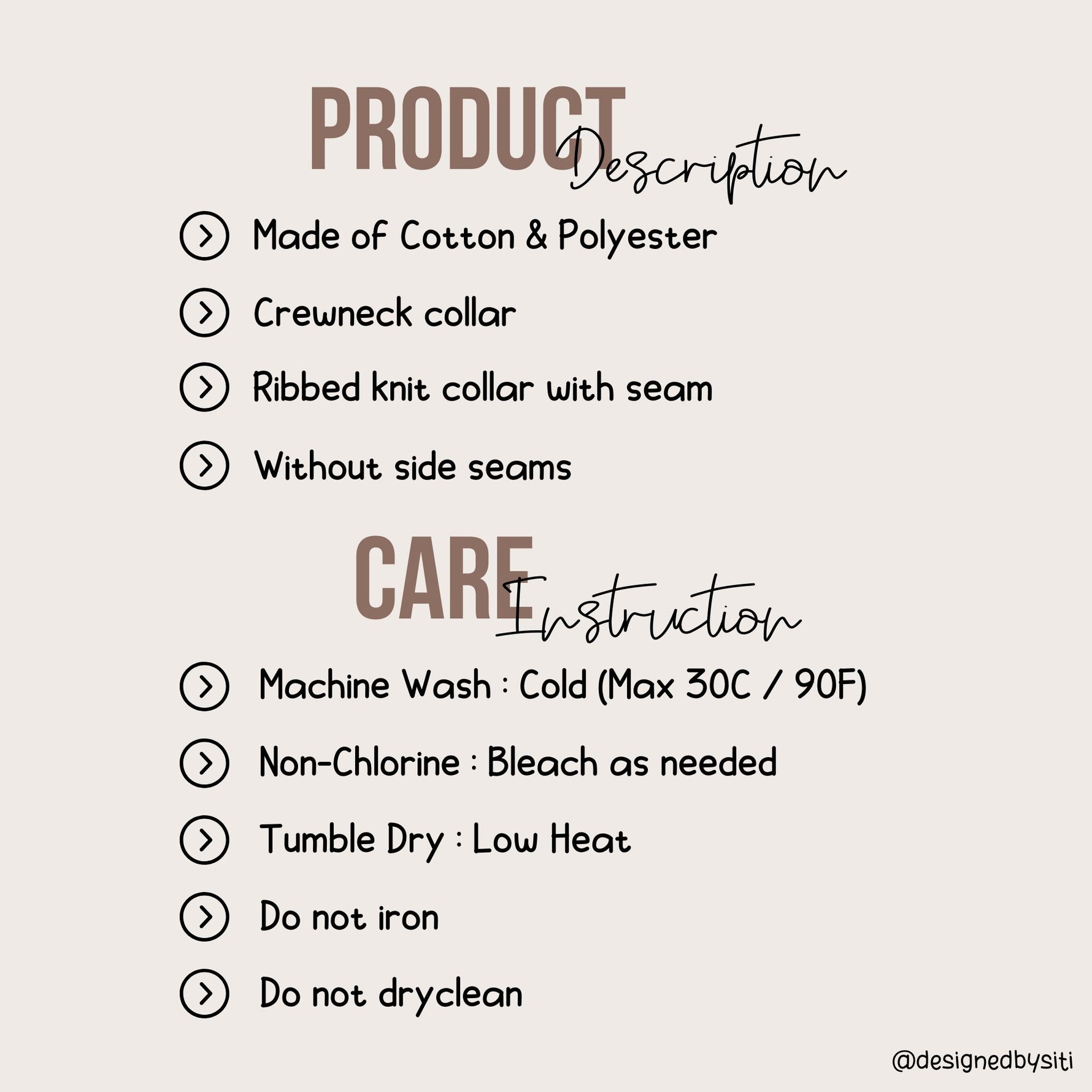 product information for boho sweatshirt from designedbysiti