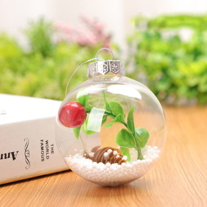 Shimmering Snowflakes Ornaments Ball DesignedbySiti