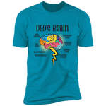 Smart and Funny Dad’s Brain T-Shirt DesignedbySiti