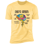 Smart and Funny Dad’s Brain T-Shirt DesignedbySiti