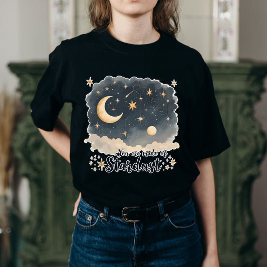 You are Made of Stardust Celestial Summer Tee