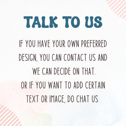 Talk to us at DesignedbySiti