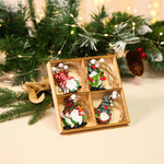 Wooden Santa Claus Christmas Ornaments DesignedbySiti